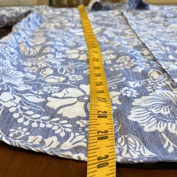 Broken Threads Men’s Retro Inside Out Hawaiian Camp Button Up Shirt Size Large - Picture 6 of 9